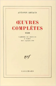 Oeuvres Completes. Tome 23
