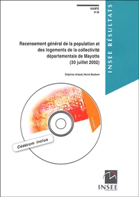 Recensement général de la population et des logements de la collectivité départementale de Mayotte (30 juillet 2002)