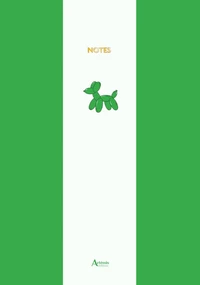 Carnet de notes chien ballon