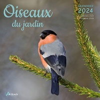  Artémis - Oiseaux du jardin - Calendrier de septembre 2023 à décembre 2024.