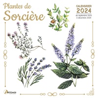  Artémis - Plantes de Sorcière - Calendrier de septembre 2023 à décembre 2024.