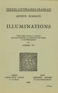 Téléchargements de livres gratuits en pdf Illuminations 5552600002137 par Arthur Rimbaud, Albert Py