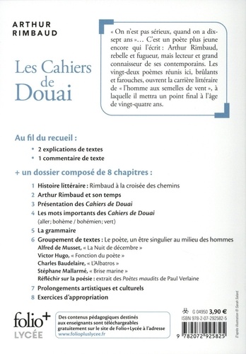 Les Cahiers de Douai - Arthur Rimbaud
