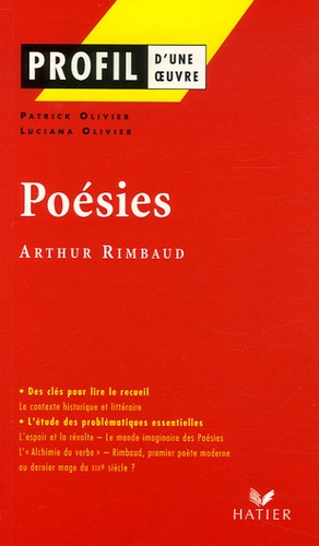 Arthur Rimbaud - Poésies (1869-1871).
