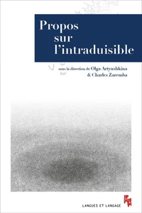 Propos sur l'intraduisible