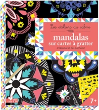 Mandalas sur cartes à gratter