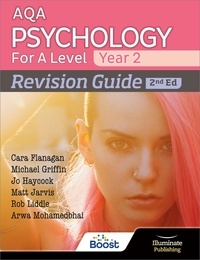 Ebook téléchargement gratuit pour Android Mobile AQA Psychology for A Level Year 2 Revision Guide: 2nd Edition par Arwa Mohamedbhai, Cara Flanagan, Jo Haycock, Matt Jarvis, Michael Griffin 9781398379176