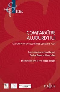 Comparaître aujourd'hui