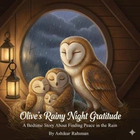 Olive's Rainy Night Gratitude: A Calming Bedtime Story