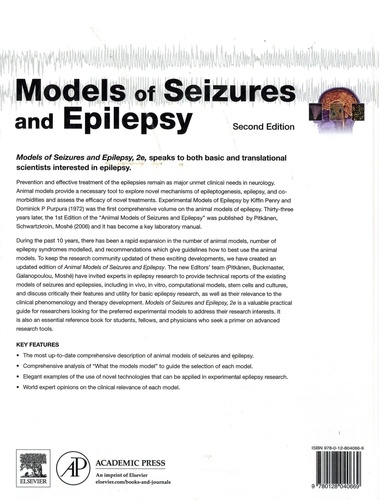 Models of Seizures and Epilepsy 2nd edition