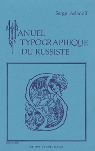 Manuel typographique du russiste
