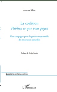 Asmara Klein - La coalition Publiez ce que vous payez - Une campagne pour la gestion responsable des ressources naturelles.
