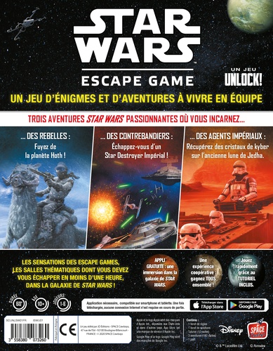 JEU UNLOCK ! - Star Wars Escape Game