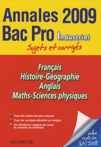 Français, Histoire-Géographie, Anglais, Maths-Sciences physique Bac Pro Industriel