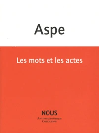 Les mots et les actes