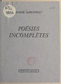 Poésies incomplètes