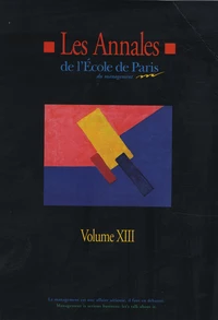 Les annales de l'Ecole de Paris du management