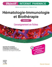 Hématologie-Immunologie et Biothérapie 2026-2027