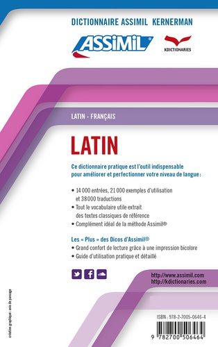Dictionnaire latin-français