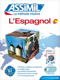  Assimil - L'espagnol - Pack livre + 4 CD audio.