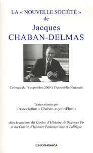 La "Nouvelle Société" de Jacques Chaban-Delmas