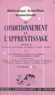 Le conditionnement et l'apprentissage