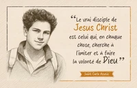 20 cartes prière saint Carlo Acutis