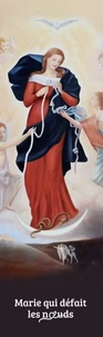 Lot de 10 signets Marie qui défait les noeuds
