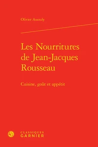 Les nourritures de Jean-Jacques Rousseau