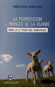 La permission de manger de la viande dans la littérature rabbinique