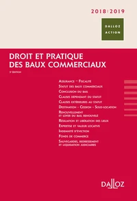 Droit et pratique des baux commerciaux