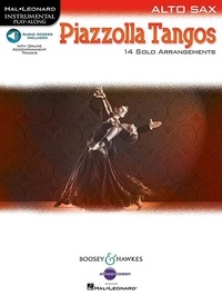 Astor Piazzolla - Hal Leonard Instrumental Play-Along  : Piazzolla Tangos Alto Saxophone - 14 Solo Arrangements. alto saxophone..