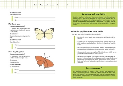 Le cahier se reconnecter à la nature pour les nuls