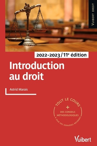 Introduction au droit  Edition 2022-2023