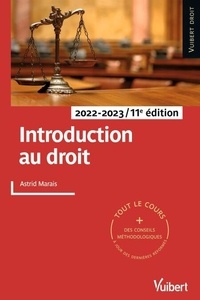 Télécharger des ebooks sur iphone gratuitement Introduction au droit par Astrid Marais ePub RTF 9782311410679 in French