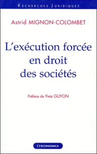 L'exécution forcée en droit des sociétés