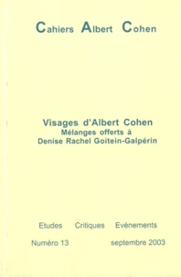 Visages d'Albert Cohen