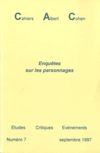 Enquêtes sur les personnages