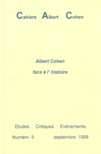 Albert Cohen face à l'histoire