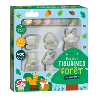 Peindre et décorer - mes jolies figurines forêt