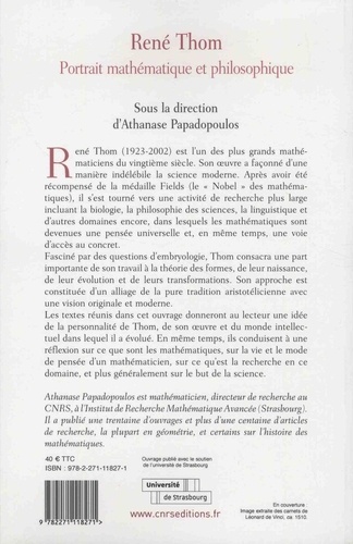 René Thom : portrait mathématique et philosophique