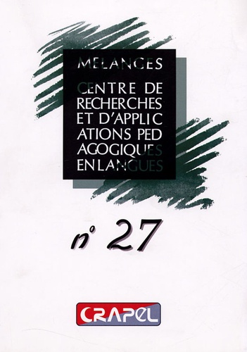 Hervé Adami et Sophie Bailly - Mélanges N° 27 : .