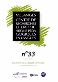 Didactique des langues et complexité : en hommage à Richard Duda