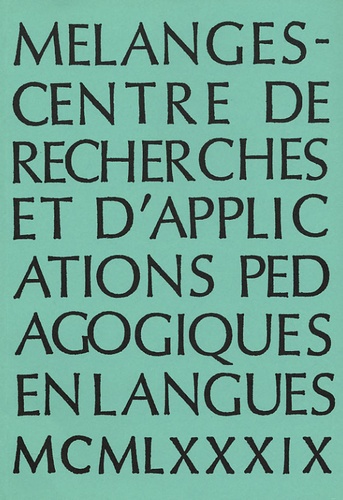 Sophie Bailly et  Collectif - Mélanges  : Recueil 1989.