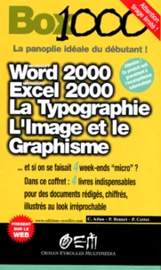 Box 1000 Coffret 4 Volumes : Word 2000. Excel 2000. La Typographie. L'Image Et Le Graphisme