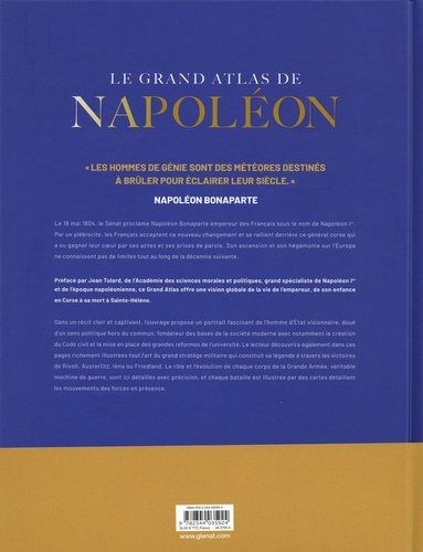 Le Grand Atlas de Napoléon édition anniversaire 250 ans 2e édition