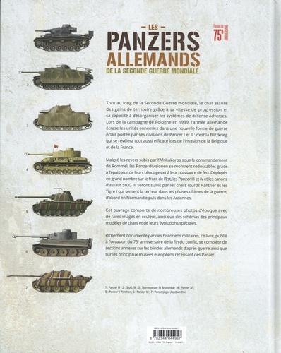 Les panzers allemands de la seconde guerre mondiale