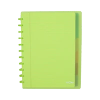 atoma cahier a4 qc pp + inter + poch transparent