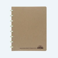 atoma cahier a5 carton bio - ligne
