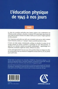 L'éducation physique de 1945 à nos jours